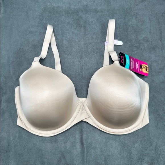 Maidenform T-Shirt Bra DM7543 Convertible Size 38D Dark Beige - Picture 1 of 7